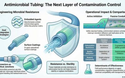 What is anti microbial tubing in medical systems