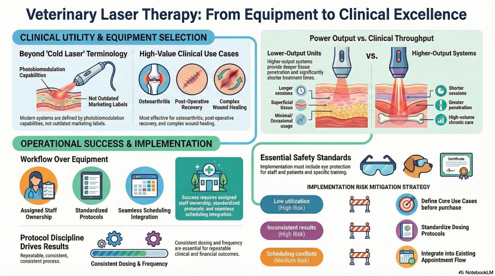 Clinical Implementation of Veterinary Laser Therapy