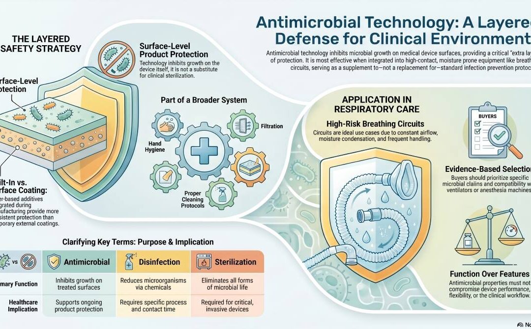 Anti Microbial Technology Helps Reduce Microbial Growth on Medical Products