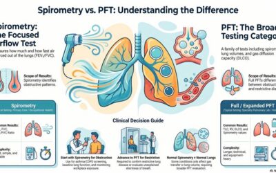 Spirometry vs PFT: The Practical Difference