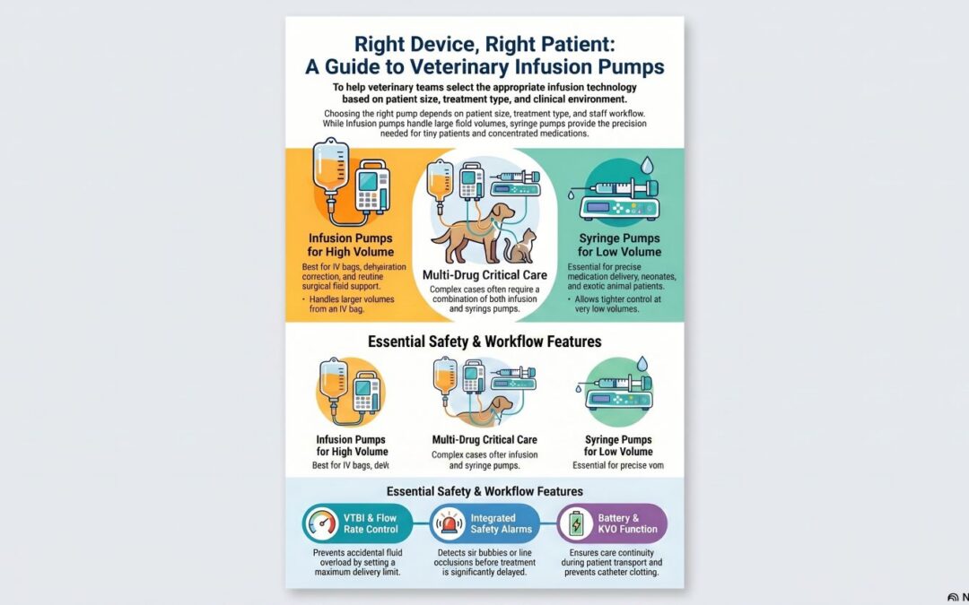 How to Choose a Veterinary Infusion Pump